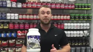 Syntrax Matrix - Sustained Release Protein Review by Genesis.com.au