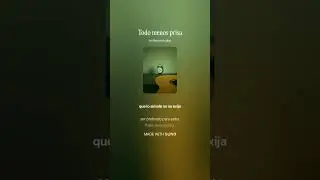 Todo menos prisa