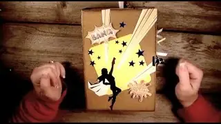 Comic Book Hero Junk Journal