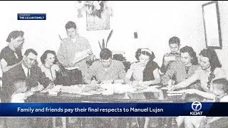 Manuel Lujan Funeral