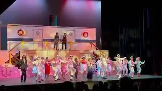 Skylar Zaugg tapping as Reno Sweeney in Anything Goes