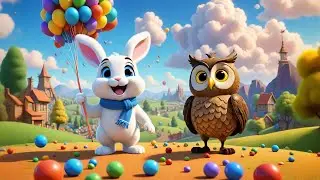 Candy Cloud Bounce &mdash; Sweet Sky Rhyme! | Fun Candy Song for Kids | Bouncy Sky Adventure