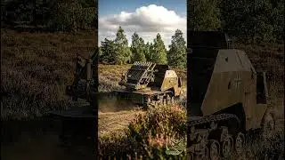 Somua MCL &ldquo;Schwerer Reihenwerfer&rdquo; &mdash; 20&times; Brandt 81 4 mm Mortars on a Turntable