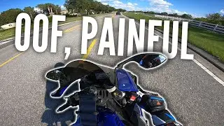 SNAPPED LEG @ 30 MPH :O MOTORCYCLE & BAD DRIVERS IN THE STREETS + BIKE NIGHT @ ACE CAFE - RPSTV