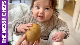 Grilled Cod with Capers 👨‍🍳👶 The Messy Chefs, Ep 1