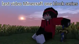 Last video Minecraft one bolck series 🥺 #minecraft #oneblock #viral plz subscribe 🙏