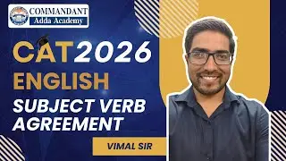 Subject Verb Agreement | CAT VARC Rules Trick #catexam #english #verb