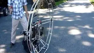 Electric Paramotor with wireless controller - CLEO (EPPG)