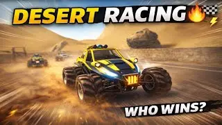 Desert Racing Game 🚗🔥 | Crazy Speed Challenge😄😄