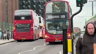 London Buses in East Croydon, 23rd April 2025