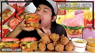 [NEW] Burger Ayah Pink Ke Ni? 😱 | Mukbang Malaysia (MARRYBROWN EGG-STRA ONG MEALS)