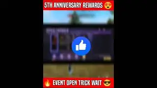 HOW TO COMPLETE 5TH ANNIVERSARY EVENT | 5TH EVENT INTERFACE EVENT FREE REWARDS#freefireshorts#shorts