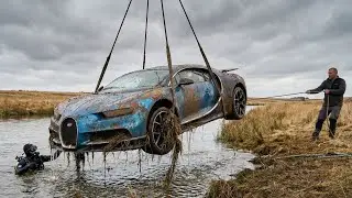 Full Restoration of a Bugatti Chiron From Total Disrepair to Roodworthy | Asmr Car Restoration