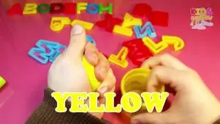 ABC Play Doh Playdough Molds Clay A B C Alphabet for Kids Fun Toys Video Play Doh Playdoh