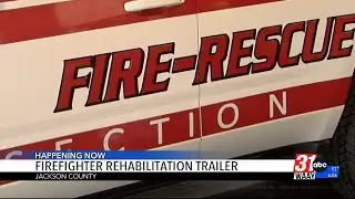 Section firefighters stay cool with innovative rehab trailer