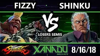 F@X 263 SFV - Shinku 101 (Urien) Vs. Fizzy (Birdie) - Street Fighter V Losers Semis