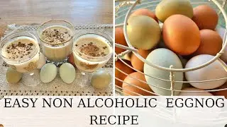 Easy Non Alcoholic Eggnog Recipe