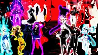 [KOF MUGEN/WinMugen] Purple Dark Spirit Team vs Neo BloodMoon Team