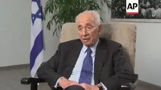 ONLY ON AP Peres on current Middle East tension