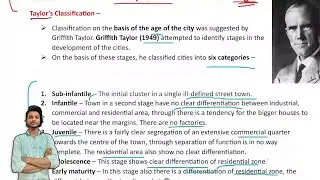Urban Settlements | Human Geography | NET , UPSC Preparation