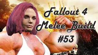 Fallout 4 Play-through Melee Build: Sims Hotel Manager [53] [Settlement building]
