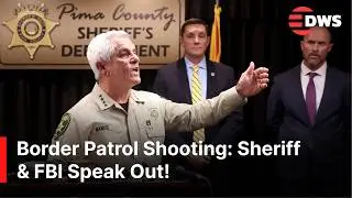 Sheriff & FBI Speak Out: Urgent Press Conference After US Border Patrol Shooting | AC1Z