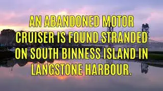 Bloodstains on an abandoned boat DI Andy Horton has a new case