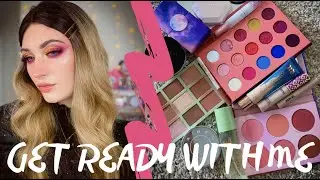 GRWM | Playing With Lunar Beauty Products