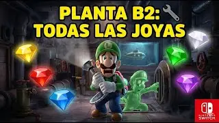 Luigi's Mansion 3: TODAS las Joyas Planta B2 (Calderas) | Guía Tuberías