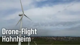 Drohnenflug Windr&auml;der-Hahnheim-Rheinhessen-4K