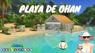 Sims 4 |🌊 Playa de Ohan | NO CC | Speed build