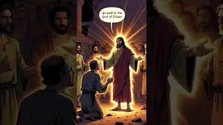 (John 9:1) And as He passed by, He saw a blind man from birth.&dagger;. The Comic Gospels &dagger;🙏📖🕯️🔥🔥❤️&zwj;🔥❤️✝️