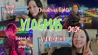 Spotify wrapped, Christmas lights, getting robbed at the car wash | Vlogmas 