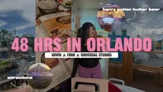 SPEND 48 HOURS IN ORLANDO WITH ME!!🏝️☀️👙-universal studioes