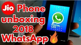 JIO phone unboxing in Hindi New 2020 Update phone by Techno-Digital