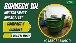The Off Grid Energy Solution Portable Biogas That Works on Food Scraps | Waste To Cooking Gas