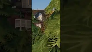 Growing Family Seaside Home Renovation | The Sims 4 Speed Build #customcontent #thesims4 #build