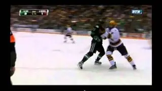 Aaron Dell with a nice save against Minnesota