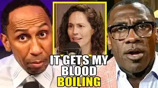 Stephen A. Smith, Shannon Sharpe Get a Reality Check from Sue Bird