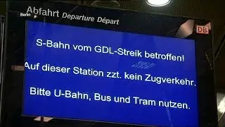 Black Friday for passengers as longest rail strike in German history continues