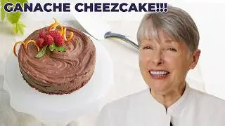 Your favorite chocolate dessert in 10 minutes! Ganache cheesecake anyone can make!