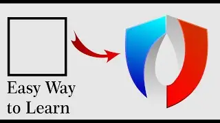Logo Design : Protect Shield Tutorial Easy way to Learn | Tips & Trick | Creative Design