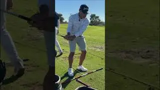 Stop Staying Bent Over on Chip Shots #martinchuck #golftips
