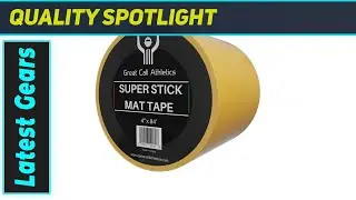 Great Call Athletics Super Stick Mat Tape: Unrivaled Professional Grip!