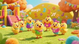Baby Chick Magic Counting Song 🐥✨ | Learn Numbers 1&ndash;10 | Kids Nursery Rhymes