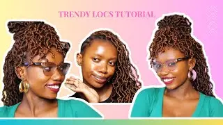 CAN'T BRAID? Try Natural Hair Locs| The easiest locs tutorial for beginners