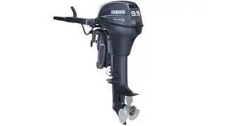 Yamaha 9.9 high-thrust outboard startup after two years