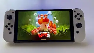 Mushroom Wars 2 - is it worth it? | Switch OLED handheld gameplay