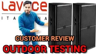 Lavoce Speaker 15inch 400w 2 Top outdoor testing 😉