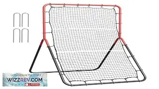 VEVOR Baseball Bounce Back Net 4 x 5.5 ft Q195 Steel